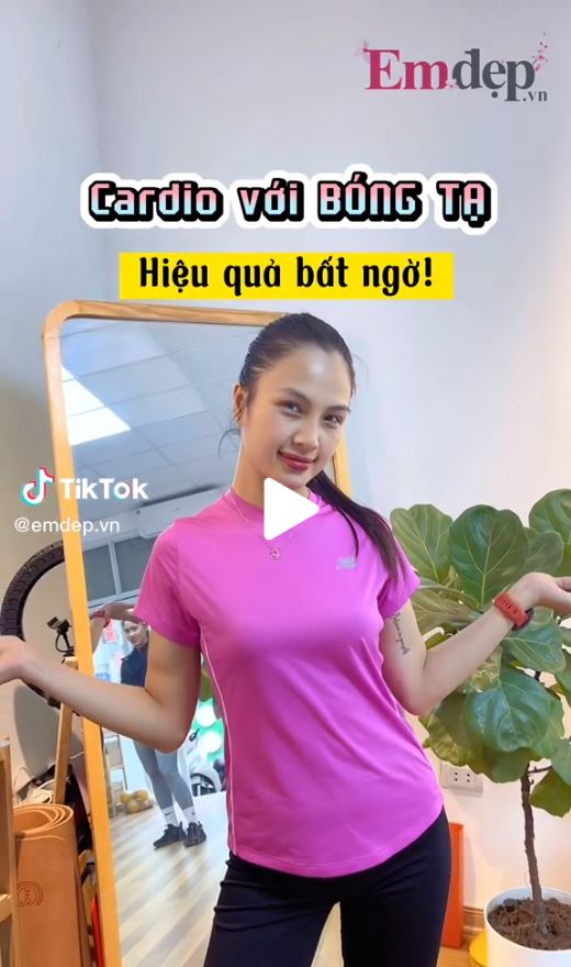 Cardio với bóng tạ hiệu quả bất ngờ