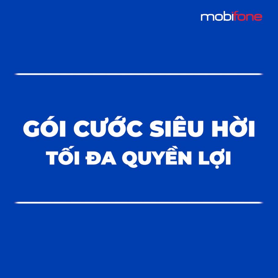 Ưu đãi đậm sâu, nâng tầm trải nghiệm với loạt gói cước data của MobiFone