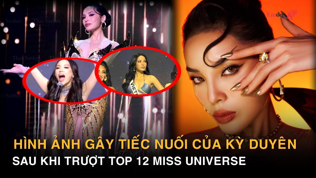 Hình ảnh gây tiếc nuối của Kỳ Duyên sau khi trượt Top 12 Miss Universe