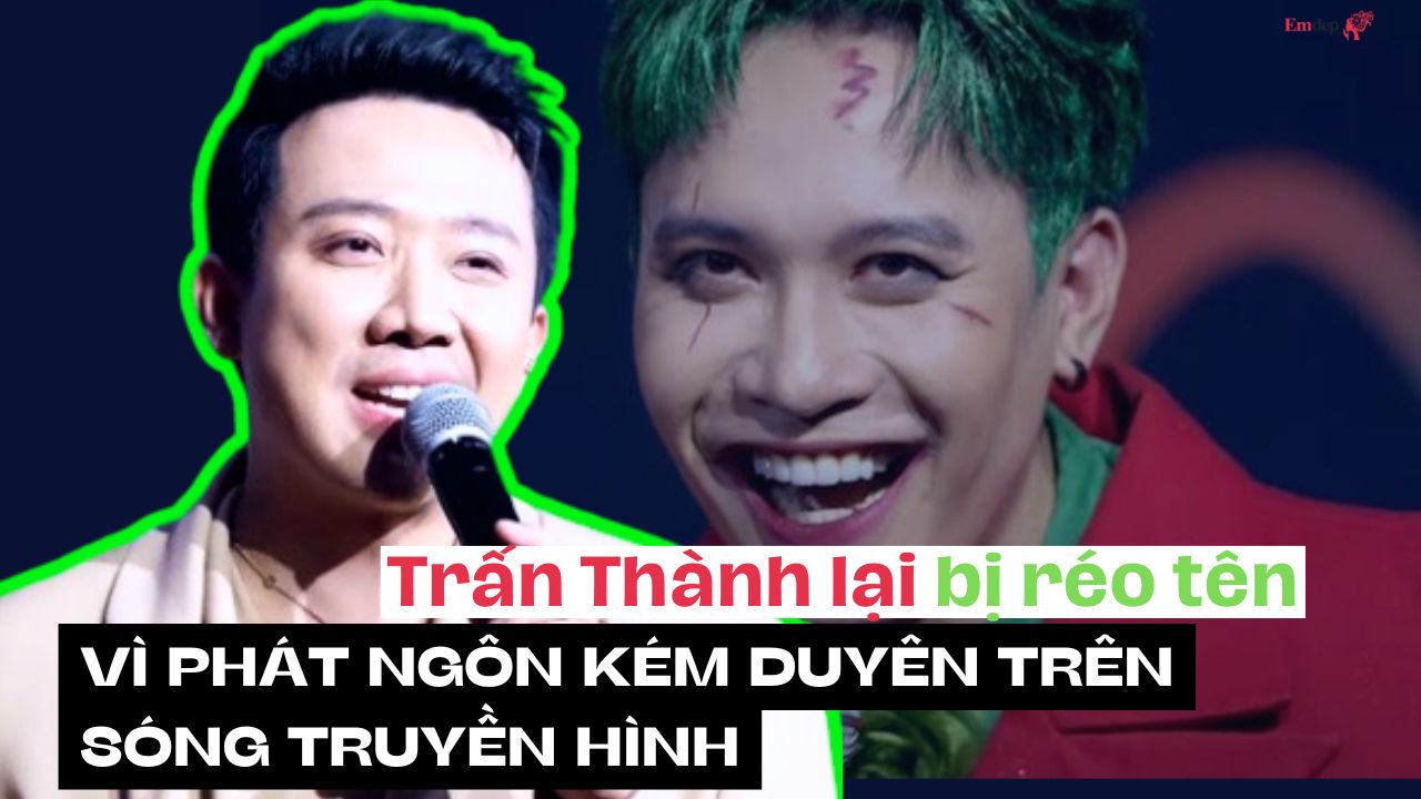 Trấn Thành bị réo tên vì phát ngôn kém duyên trên sóng truyền hình