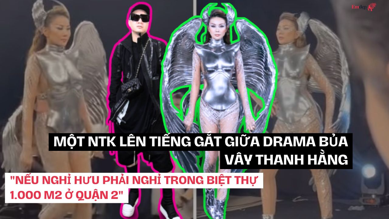 Một NTK lên tiếng gắt giữa drama bủa vây Thanh Hằng: "Nếu nghỉ hưu phải nghỉ trong biệt thự 1.000 m2 ở Quận 2"