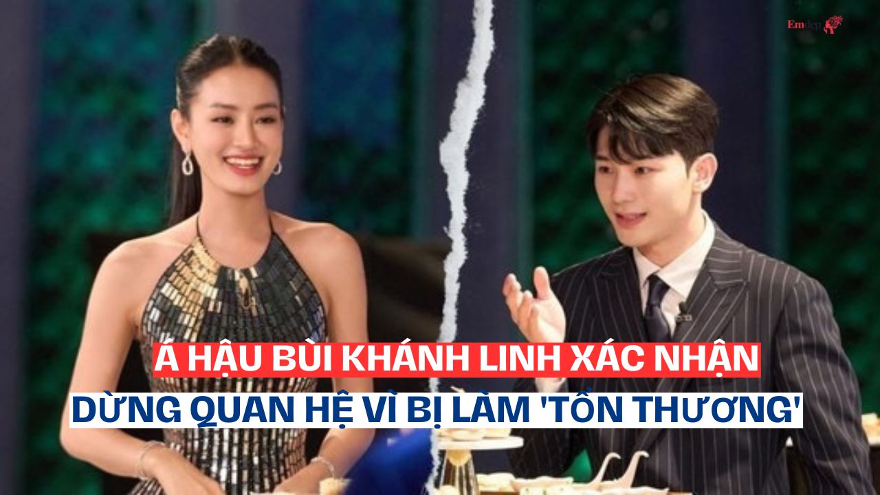 Á hậu Bùi Khánh Linh xác nhận dừng quan hệ vì bị MC Hàn làm 'tổn thương'