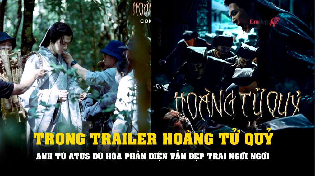 Anh Tú Atus dù hóa phản diện vẫn đẹp trai ngời ngời trong trailer Hoàng Tử Quỷ