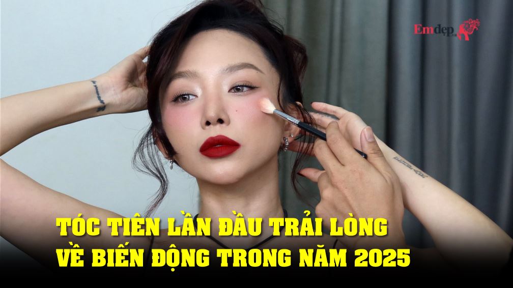 Tóc Tiên lần đầu trải lòng về biến động trong năm 2025