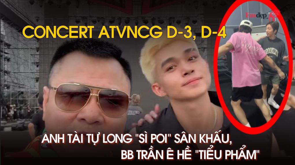 Concert ATVNCG: NSND Tự Long "sì-poi" sân khấu, BB Trần ê hề "tiểu phẩm"
