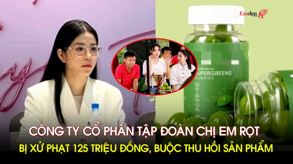 Công ty sản xuất kẹo rau củ Kera bị xử phạt 125 triệu đồng, buộc thu hồi sản phẩm