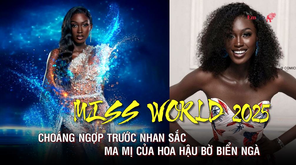 Miss World 2025: Choáng ngợp trước nhan sắc ma mị của Hoa hậu Bờ Biển Ngà
