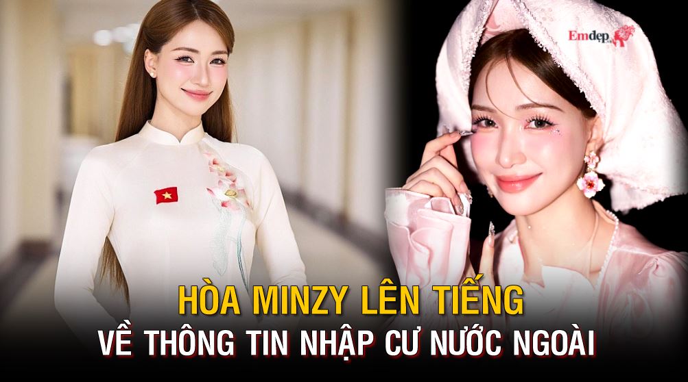 Hòa Minzy lên tiếng về thông tin nhập cư nước ngoài