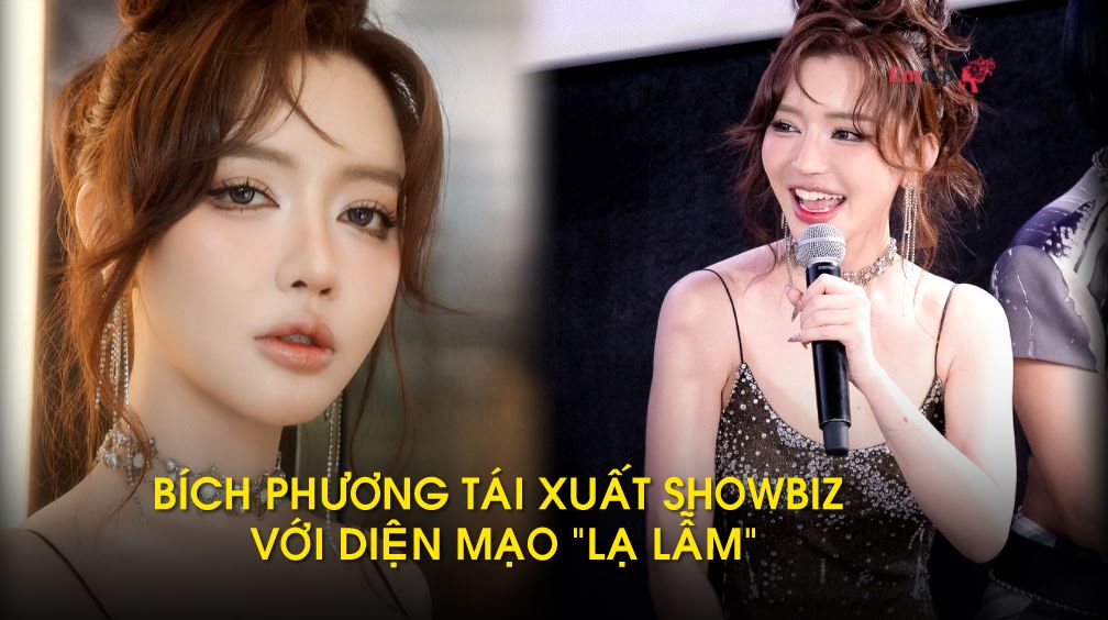 Bích Phương tái xuất showbiz với diện mạo "lạ lẫm"