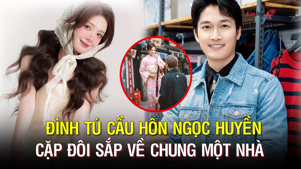 Diễn viên Đình Tú cầu hôn bạn gái ở Nhật Bản