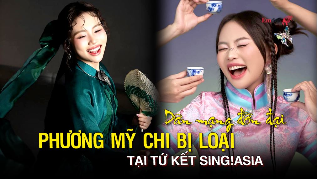 Dân mạng đồn đại Phương Mỹ Chi bị loại tại tứ kết Sing!Asia