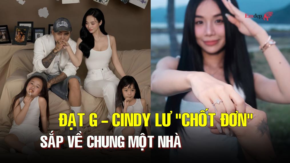 Đạt G - Cindy Lư "chốt đơn" thiệp cưới, sắp về chung một nhà.