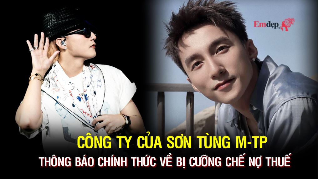 Công ty của Sơn Tùng M-TP thông báo chính thức về thông tin bị cưỡng chế nợ thuế