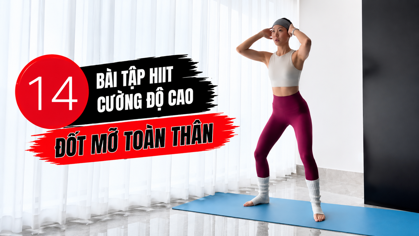Bài tập HIT cường độ cao đốt mỡ toàn thân